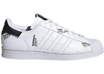 adidas Superstar White Black Logo Print for sale