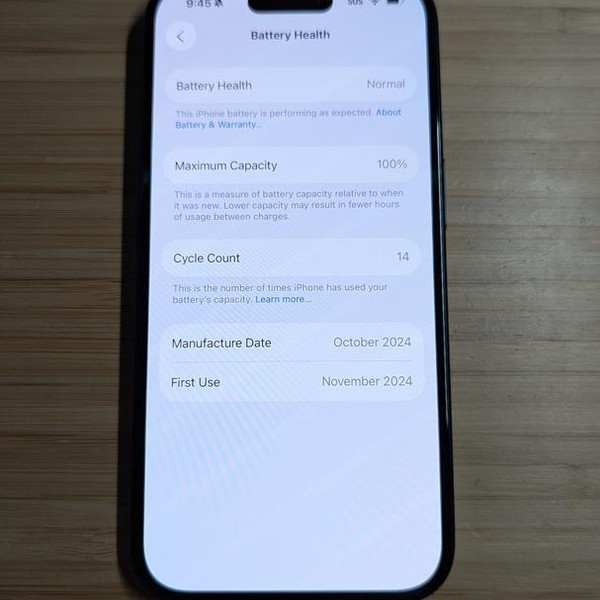 Apple iPhone 16 - Unlocked, 128 GB, Black, A3081