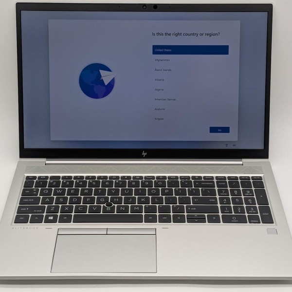 HP EliteBook 855 G8 - 512 GB, Silver, 16 GB, AMD Ryzen 7 Pro, FHD