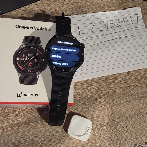 OnePlus Watch 3 - Obsidian Titanium, 46mm