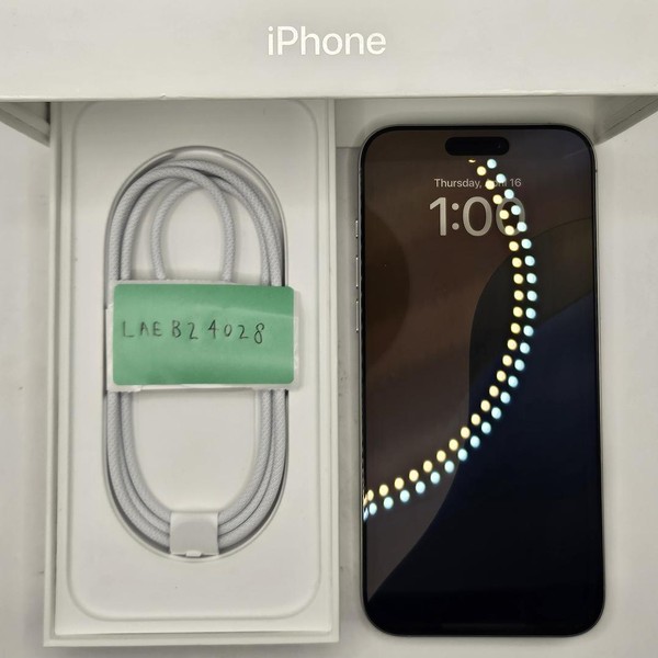 Apple iPhone 16 Pro Max - Unlocked, 256 GB, White, A3084