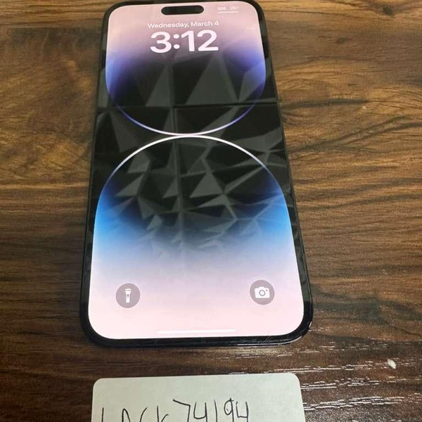 Apple iPhone 14 Pro Max - Unlocked, 128 GB, Black, A2651