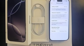 Mint
													Apple iPhone 16 Pro Max - Unlocked, Black, 256 GB, A3084, photo 2 of 9