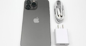 Fair
													Apple iPhone 13 Pro Max - Unlocked, Graphite, 128 GB, A2484, photo 1 of 4