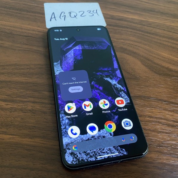 Google Pixel 8 - Unlocked, 128 GB, Obsidian, 8 GB, G9BQD, Sub-6 5G