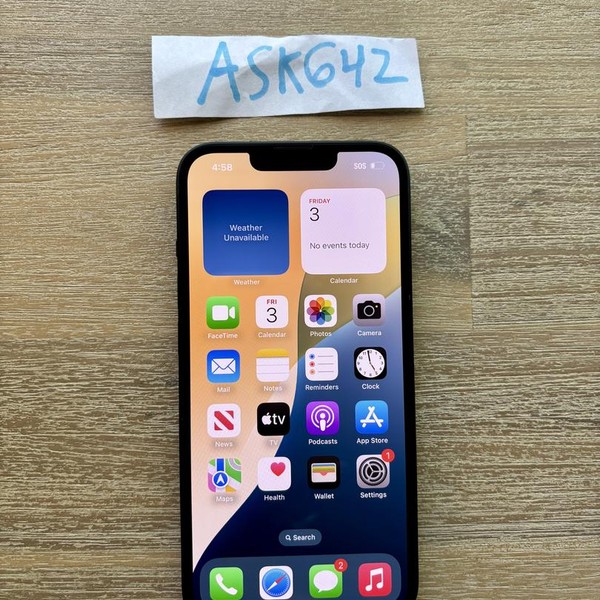 Apple iPhone 14 - Unlocked, 512 GB, Midnight, A2649