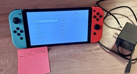Good
													Nintendo Switch - OLED - Red & Blue, 64 GB, photo 1 of 2