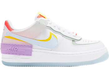 Nike Air Force 1 Low Shadow White Hydrogen Blue Purple (Women's) for sale