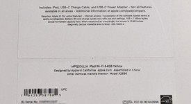 New
													Apple iPad 10th Gen - Wi-Fi, Yellow, 64 GB, A2696, photo 2 of 4