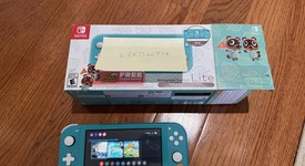 Mint
													Nintendo Switch Lite - Turquoise, Animal Crossing, photo 1 of 5