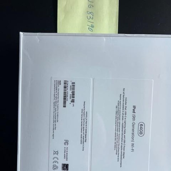 Apple iPad 9th Gen - Wi-Fi, 64 GB, Gray, A2602