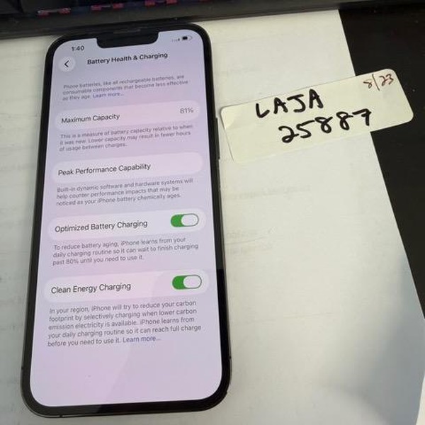 Apple iPhone 13 Pro - Unlocked, 256 GB, Graphite, A2483