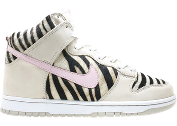 Nike Dunk Hi Birch Zebra (Women's) for sale