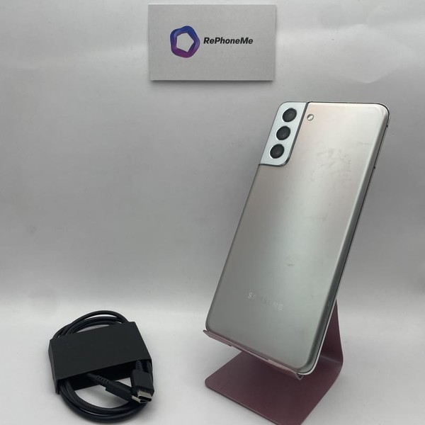 Samsung Galaxy S21 Plus 5G - Unlocked, 256 GB, Silver, 8 GB, SM-G996U1