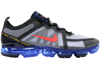 Nike Air VaporMax 2019 Black Hyper Blue Bright Crimson for sale