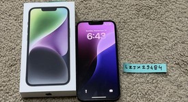 Mint
													Apple iPhone 14 - Metro by T-Mobile, Midnight, 128 GB, A2649, photo 1 of 11