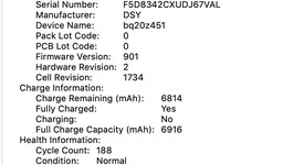 Good
													MacBook Pro 2018 (With Touch Bar) - 15" - I7, Gray, 512 GB, 16 GB, photo 2 of 8