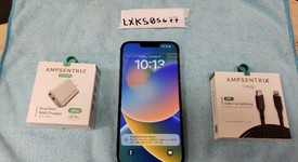 Good
													Apple iPhone 13 Pro Max - Unlocked, Sierra Blue, 128 GB, A2484, photo 1 of 6