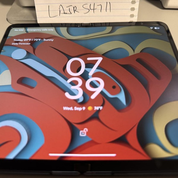 Google Pixel Fold - AT&T, 256 GB, Obsidian, 12 GB, G9FPL