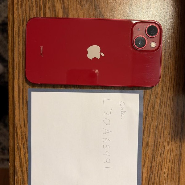 Apple iPhone 13 - Unlocked, 128 GB, Red, A2482