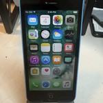 Good Apple iPhone 5C - Unlocked, 16 GB, Blue, A1532, GSM