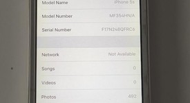 Good
													Apple iPhone 5S - Unlocked Non-US, Gold, 16 GB, A1530, photo 1 of 10