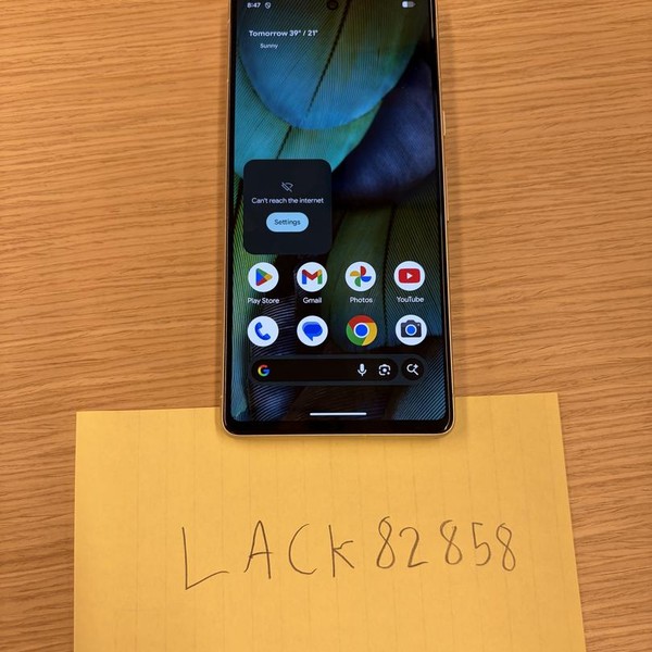 Google Pixel 7 - Unlocked, 128 GB, Lemongrass, 8 GB, GVU6C, Sub-6 5G