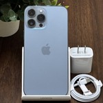 Good Apple iPhone 13 Pro Max - Unlocked, Sierra Blue, 128 GB, A2484