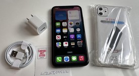 Good
													Apple iPhone 11 - Unlocked, Black, 64 GB, A2111, photo 1 of 10