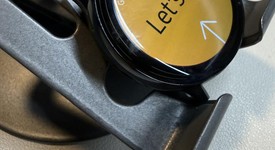 Fair
													Samsung Galaxy Watch Active2 40mm - Unlocked, Black, Stainless Steel, photo 3 of 7