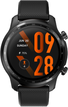 TicWatch Pro 3 Ultra - Black, GPS