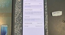 Mint
													Apple iPhone 15 - Unlocked, Blue, 128 GB, A2846, photo 1 of 6