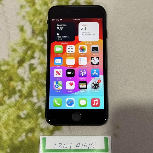 Apple iPhone SE 2nd Gen 2020 - Unlocked, 64 GB, Black, A2275