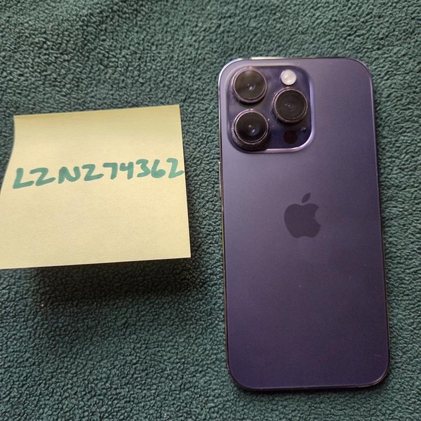 Apple iPhone 14 Pro - Unlocked, 128 GB, Purple, A2650