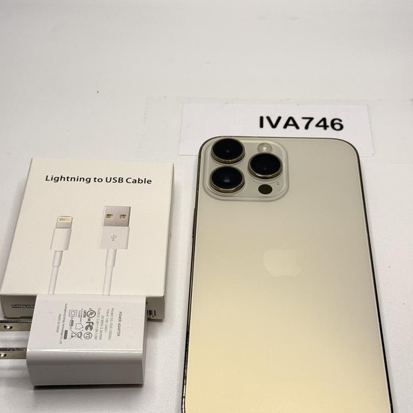 Apple iPhone 14 Pro Max - Unlocked, 256 GB, Gold, A2651