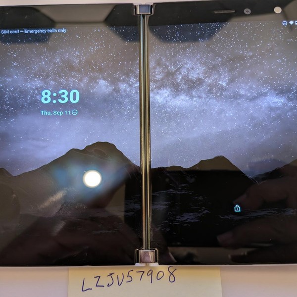 Microsoft Surface Duo - Unlocked, 128 GB, White, 6 GB