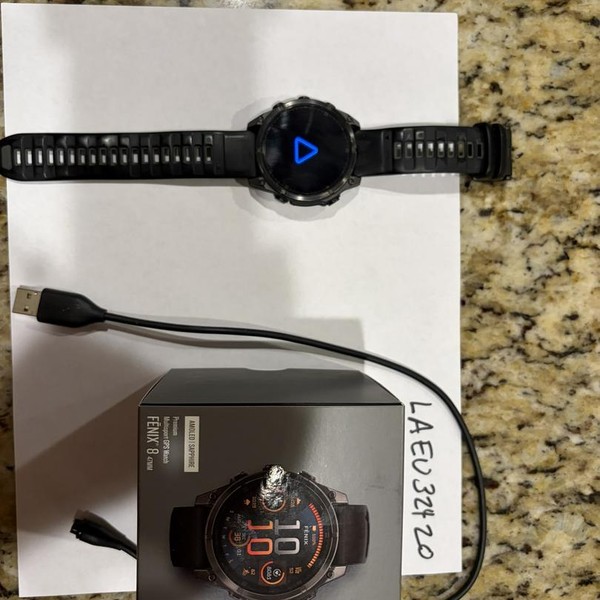 Garmin Fenix 8 - Sapphire, AMOLED