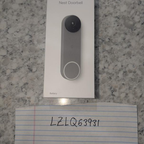 Google Nest Doorbell 2nd Gen (Battery) - Gray