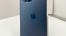 Fair
													Apple iPhone 12 Pro Max - Unlocked, Pacific Blue, 256 GB, A2342, photo 3 of 7