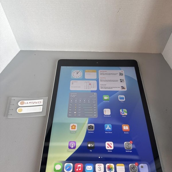 Apple iPad 9th Gen - Wi-Fi, 64 GB, Silver, A2602