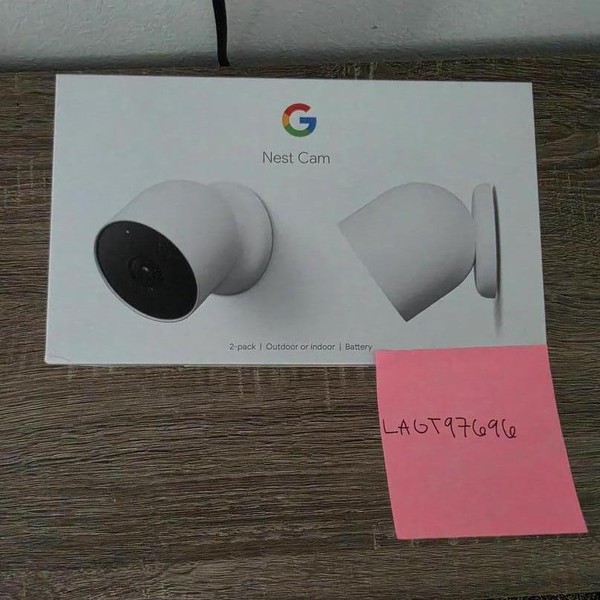 Google Nest Cam (Outdoor or Indoor) - White, 2-Pack