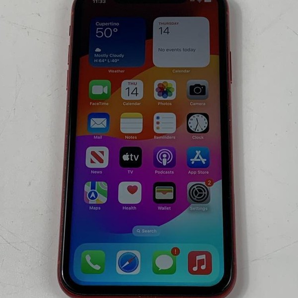 Apple iPhone Xr - AT&T, 64 GB, Red, A1984