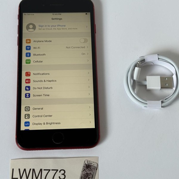 Apple iPhone 8 Plus - Unlocked, 64 GB, Red, A1897, GSM