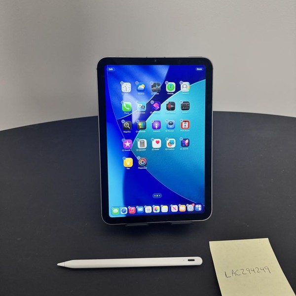 Apple iPad Mini 7th Gen - Unlocked, 128 GB, Gray, A2995