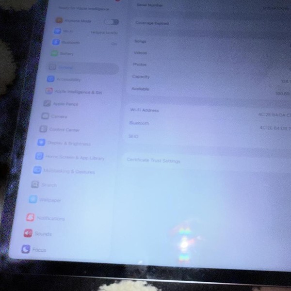 Apple iPad Pro 12.9 inch 6th Gen 2022 - Wi-Fi, 128 GB, Gray