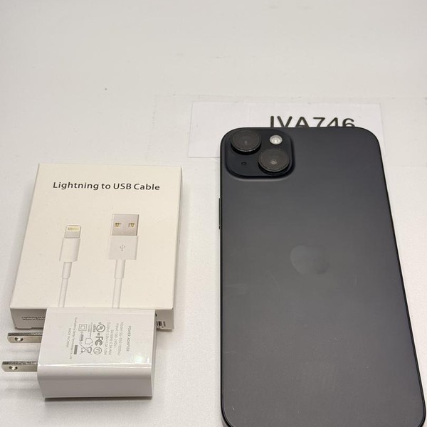 Apple iPhone 15 Plus - Unlocked, 128 GB, Black, A2847