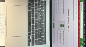 Good
													MacBook Pro 2019 - 16" - I9, Silver, 1 TB, 16 GB, photo 1 of 8