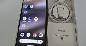 Good
													Google Pixel 6a - Unlocked, Charcoal, 128 GB, 6 GB, GX7AS, photo 1 of 4