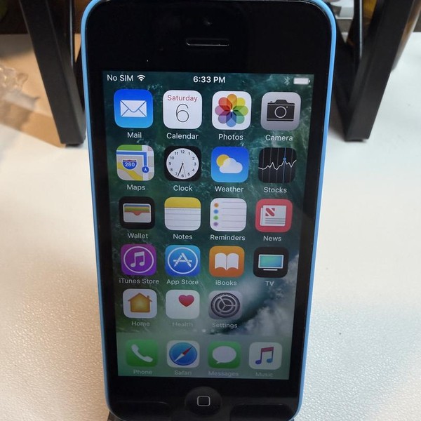 Apple iPhone 5C - Unlocked, 8 GB, Blue, A1532, GSM