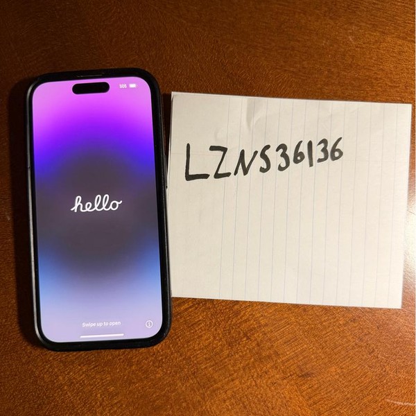 Apple iPhone 14 Pro - Unlocked, 128 GB, Purple, A2650